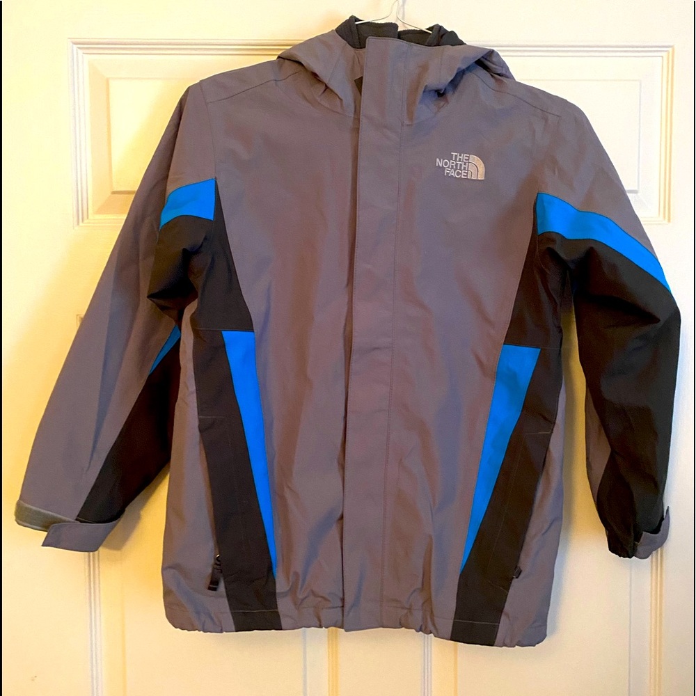 NORTH FACE Boys Medium 10/12 Hyvent 3 in 1 Snowboard/Ski/Rain Jacket.